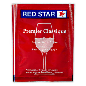 Red Star Premier Classique Wine Yeast