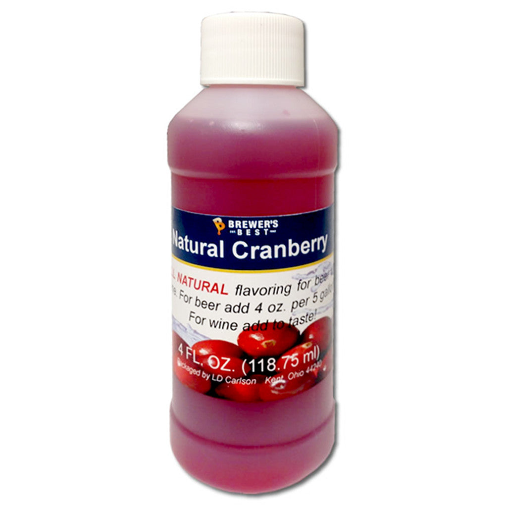 Brewer's Best Natural Cranberry Flavoring, 4oz